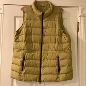 JJill xl down tunic vest